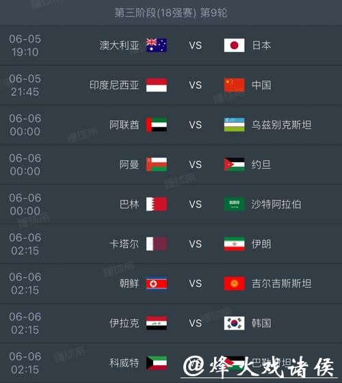 2026年世界杯赛程详细时间表解析